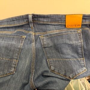 DU/ER Men's Blue Denim Jeans - Relaxed Taper
38x30